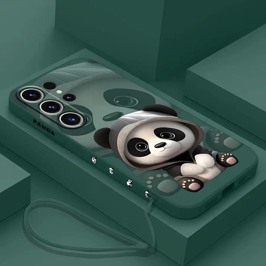 Adorable Panda Soft Phone Case Cover