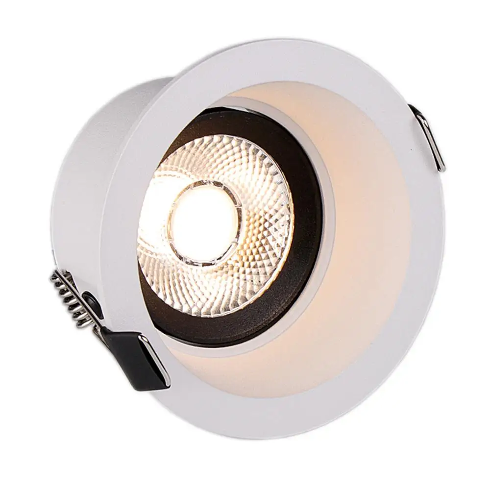 colored flood lights CRI90 Anti-glare LED 5W 7W 10W 12W Embedded Ceiling Downlight Round Spotlights Recessed Led Indoor Ceiling Light For Jewelry 50w led light Floodlights