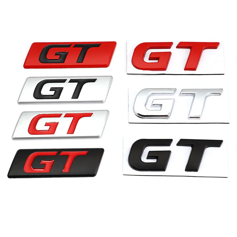 GT наклейка значок для автомобиля наклейки с эмблемой Peugeot Hyundai BMW X6 X5 KIA Forte Optima Picanto