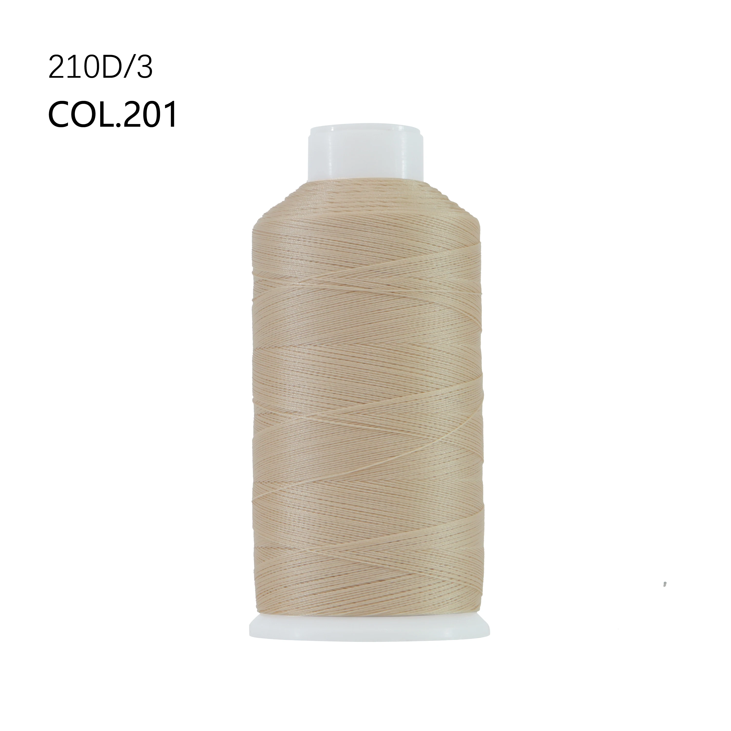 Heavy Duty Nylon Bonded Thread for Leather, Upholstery, Shoes, and Canvas Sewing - 1500 Meters, 0.3MM Thickness