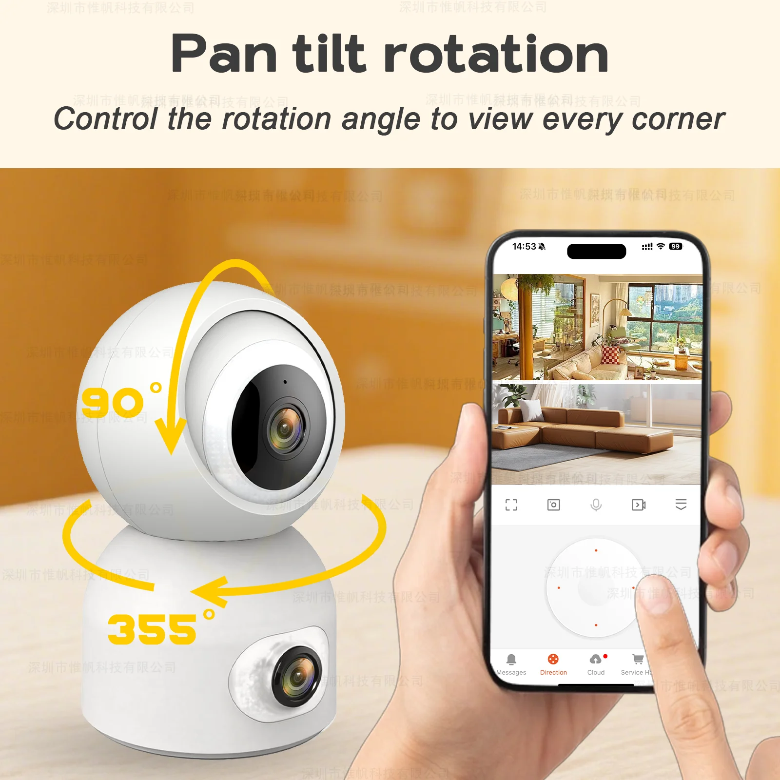 Tuya 4K 8MP Dual Lens 5G WiFi Camera Indoor PTZ IP CCTV ONVIF Security Camera AI Human Tracking Auto Surveillance Baby Monitor 4