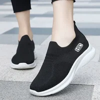 Spring and Summer Mesh Casual Women's Shoes Breathable and Light Sports Fashion Soft Sole Comfortable Walking Shoes 4