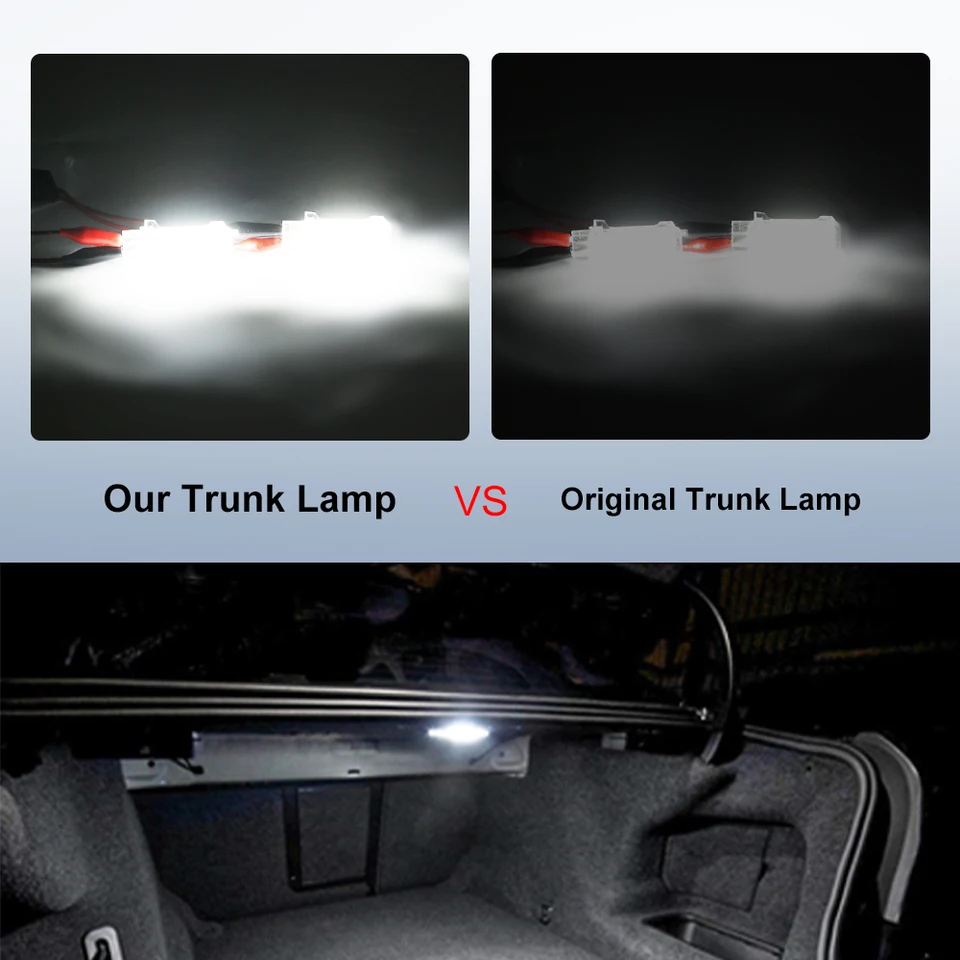 Kit De 10 LED Ampoules Pour Habitacle – Audi A4 B6 – Blanc, Anti-erreur, 1 An Garantie
