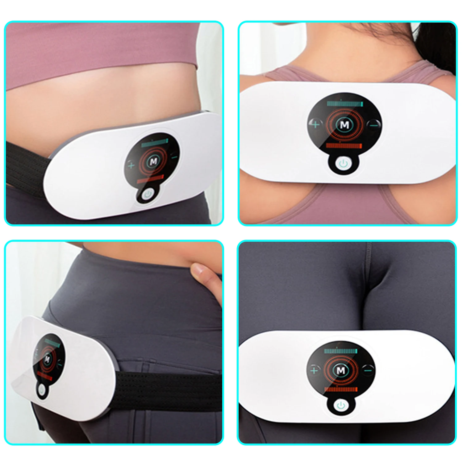  Electric Slimming Belt, with Hot Compress,360° Full  CircleHeating,4 Massage Modes, Widening, Relieve Belly Waist Pain, Must  Plug in Use, Free Measuring Ruler, for Women & Men : Health & Household