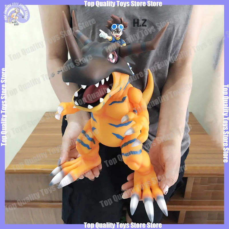 

New Digimon Adventure Greymon Yagami Taichi Reprint Anime Action Figures Toys For Boys Girls Kids Gift Tabletop Collectible Toy
