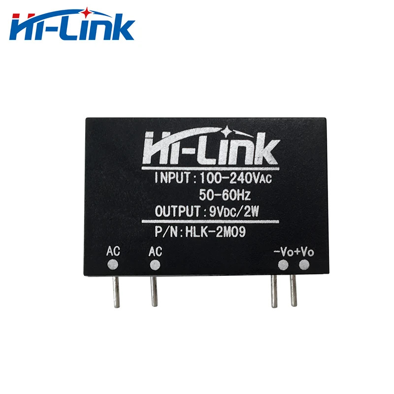 Hi-Link Consumer Electronics 220V to 9V 2W high-efficiency intelligent household switch AC DC power supply module HLK-2M09