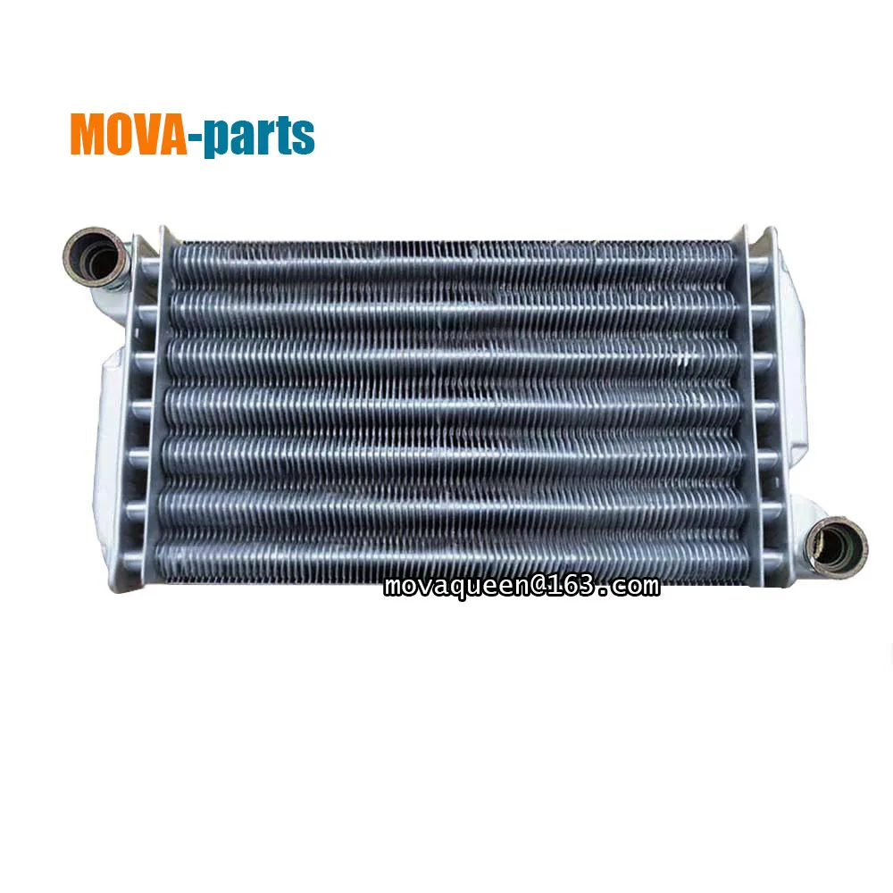 

Gas Wall Mounted Furnace Spare Parts 295MM 7 Tubes Main Heat Exchangers For BAXI CHAPPEE Gas Boilers Replacement