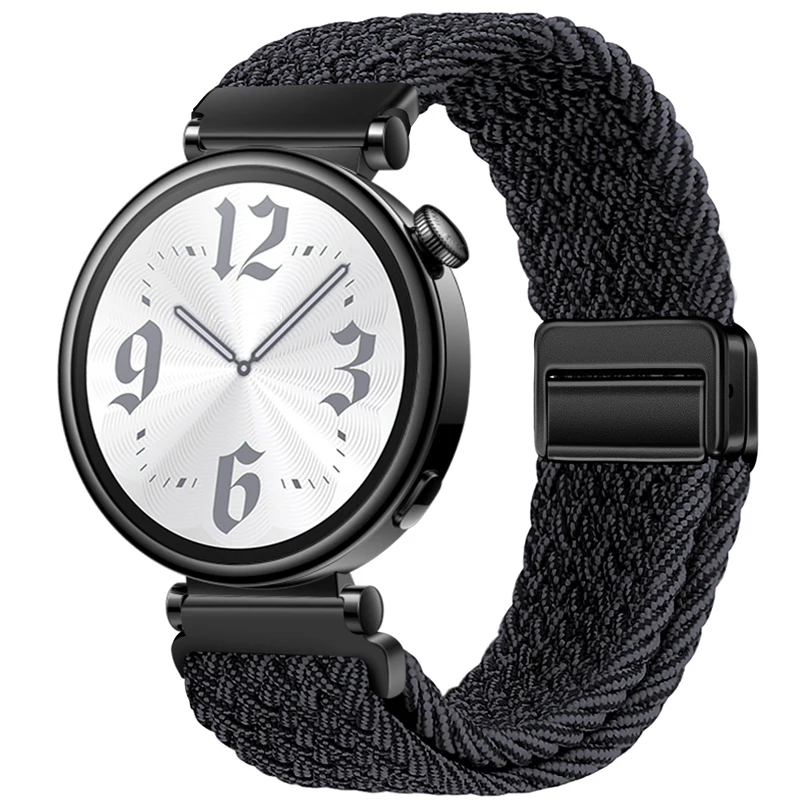 18mm Braided Magnetic Smartwatch Strap Bracelet Wristband