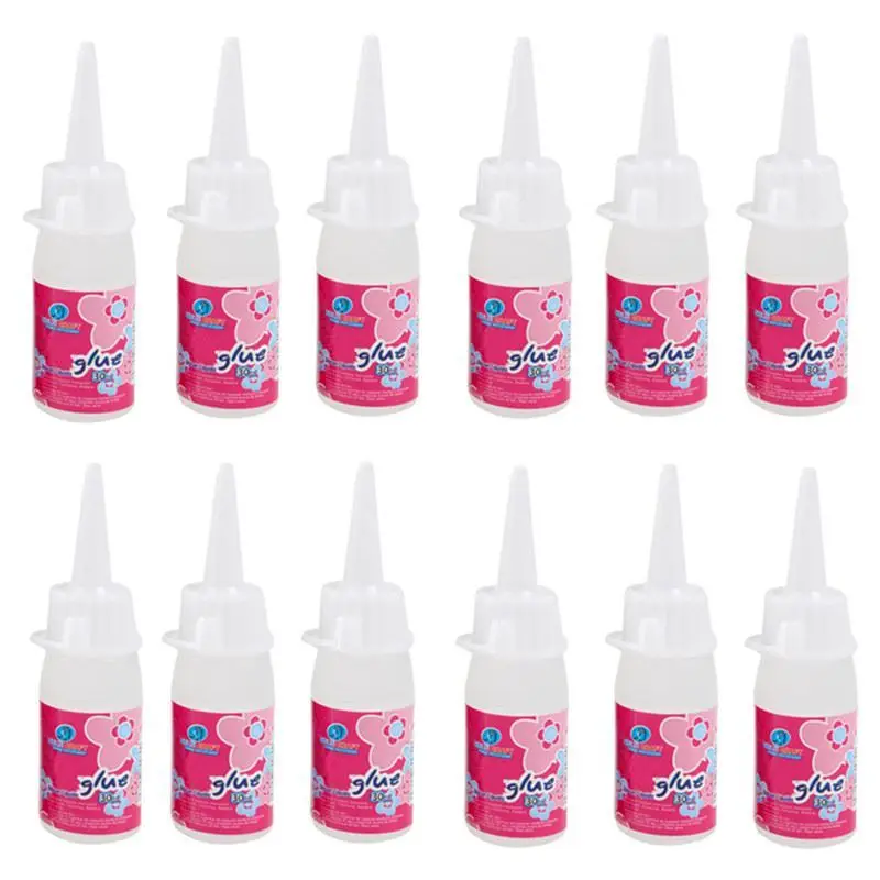 1pc 30ml Liquid Glue Alcohol Adhesives Textile Adhesives Stationery