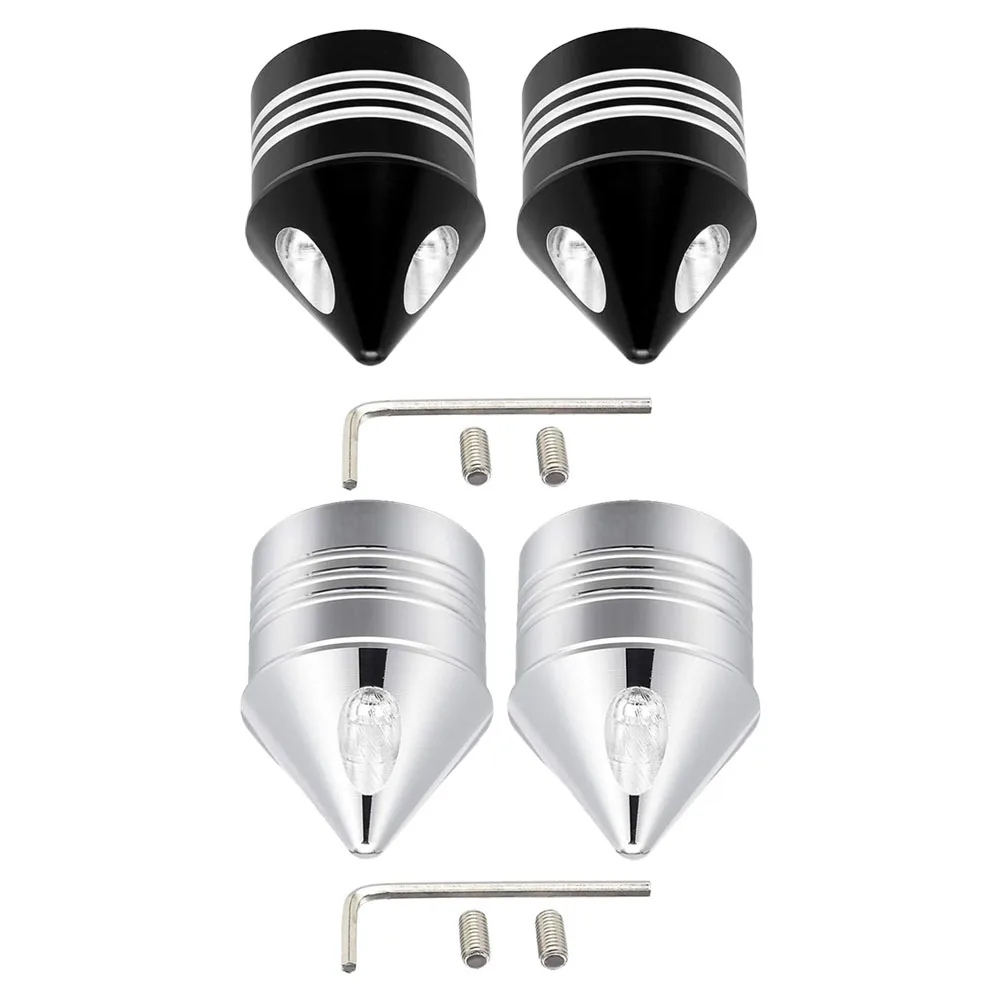 2 Pz Moto Asse Anteriore Dado Copre Cnc Lega Di Alluminio Misura Per Harley Davidson Dyna 2008 +/Per Harley Davidson Fat Boy 2007 +