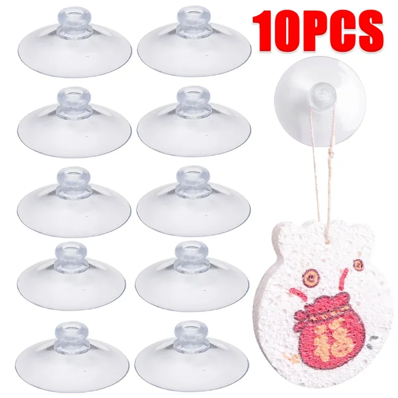 

Transparent Sucker Hooks Self Adhesive Suction Cup Wall Hooks Door Wall Hangers Racks for Kitchen Bathroom Organizer Accessories