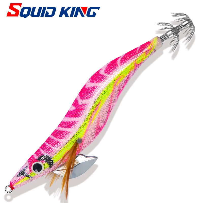 Señuelo LED Para Calamar Y Pulpo – Anzuelo Con Luz Subacuática, 80x18 Mm, Colores Surtidos, Acero Inoxidable