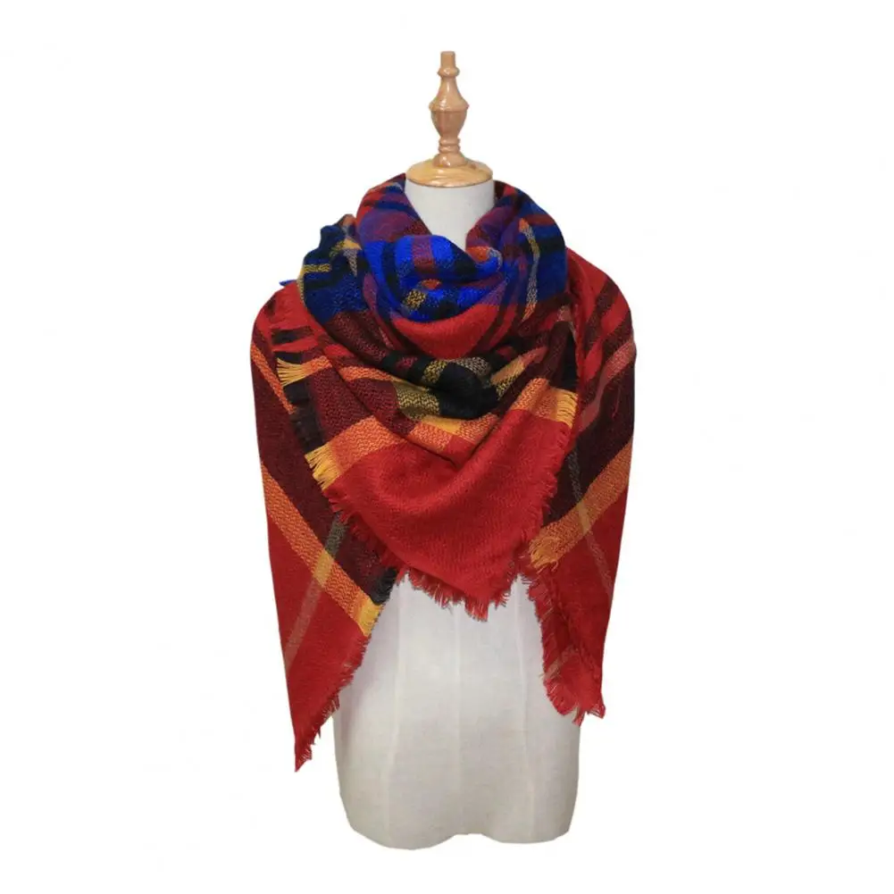 Рисунок 4 - Прочная Женская шаль в клетку