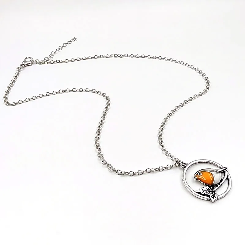 Opale Blue Jay Collana Gioielli Sentimentali Sand Robin Branch Ornament Regalo Simbolo Orecchini Spirituali, Regalo Amante Degli Uccelli