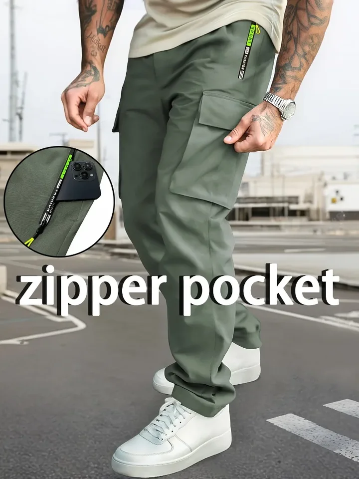 Pantaloni Tuta Gamba Aperta Con Tasche Russell Athletic - Pantaloni Sportivi Uomo Con Gamba Aperta, Comodi Per Tutto Il Giorno Abbigliamento Casual Sportivo Per Tempo Libero