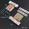 Brand New High Quality Material Practical Use Druable Doors Hinge Flag Aluminum Alloy High Security Left Right 2