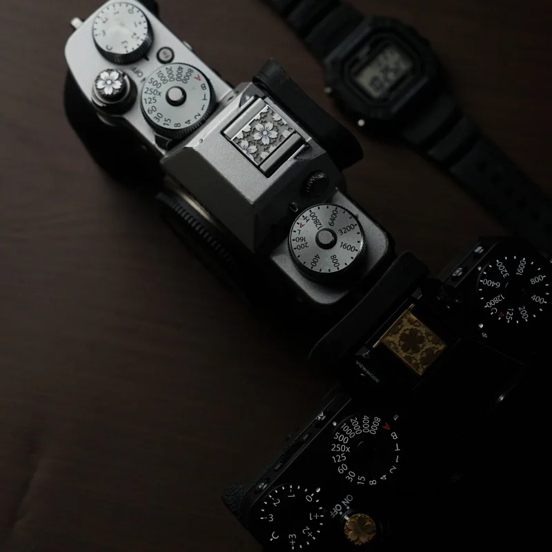 Camera-Hot-Shoe-Cover-Camera-Shutter-Button-Fujifilm-X100V-For-Nikon ...