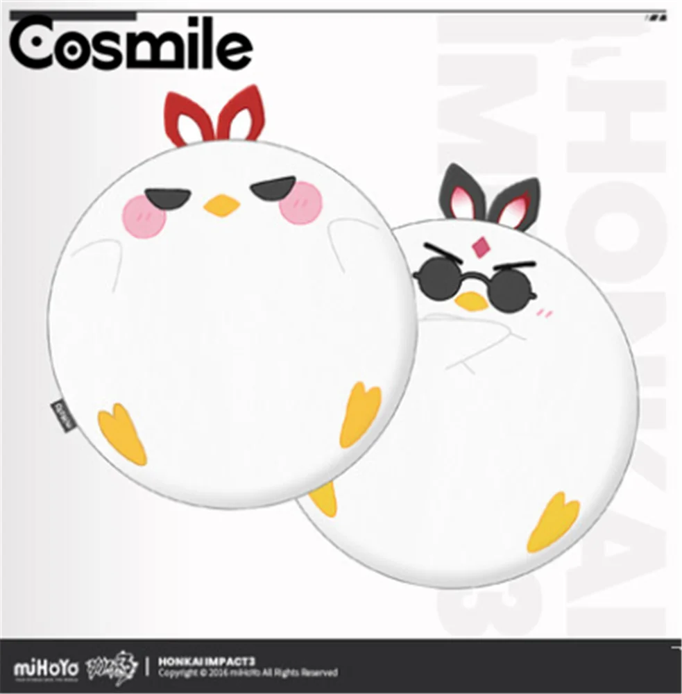 

Cosmile Honkai Impact 3 MiHoYo официальная красная плюшевая подушка мягкая набивная подушка для косплея подарок C предварительная продажа