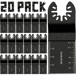 Versatile Oscillating Multi-Tool Blades for Cutting Wood, Metal, and Plastic (20Pcs)