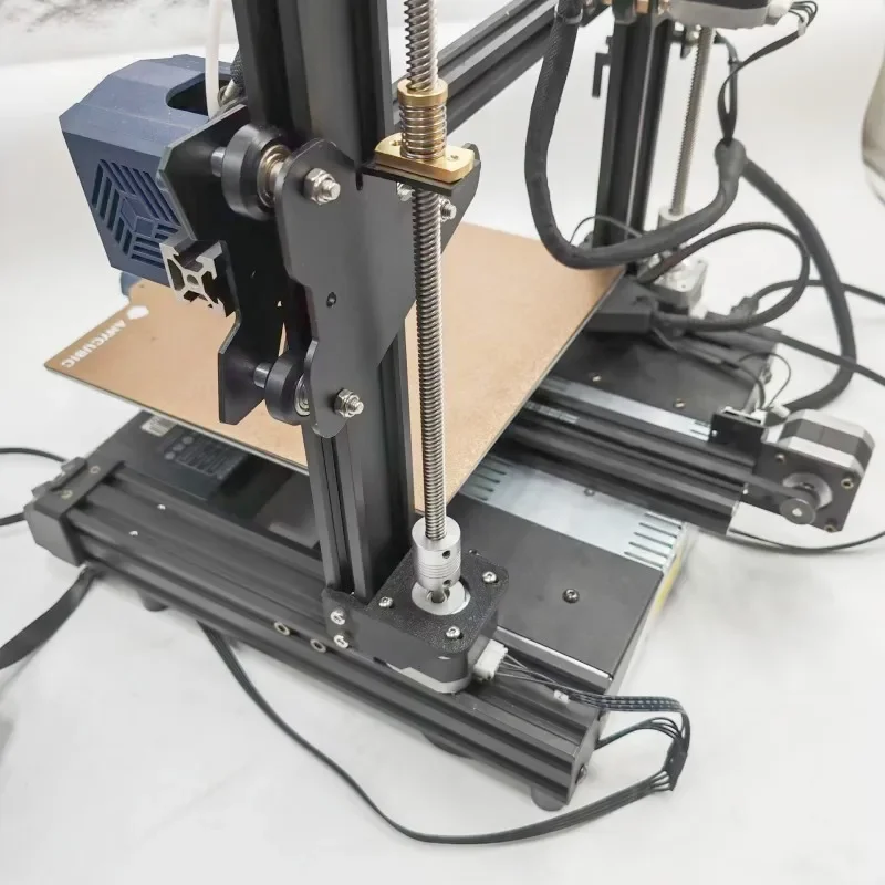 Funssor Anycubic Kobra Go Stampante 3D Dual Z Axis Lead Screw Kit Di Aggiornamento Dual Z Axis Motor Y Type Cable Kit Funzionante Su Kobra