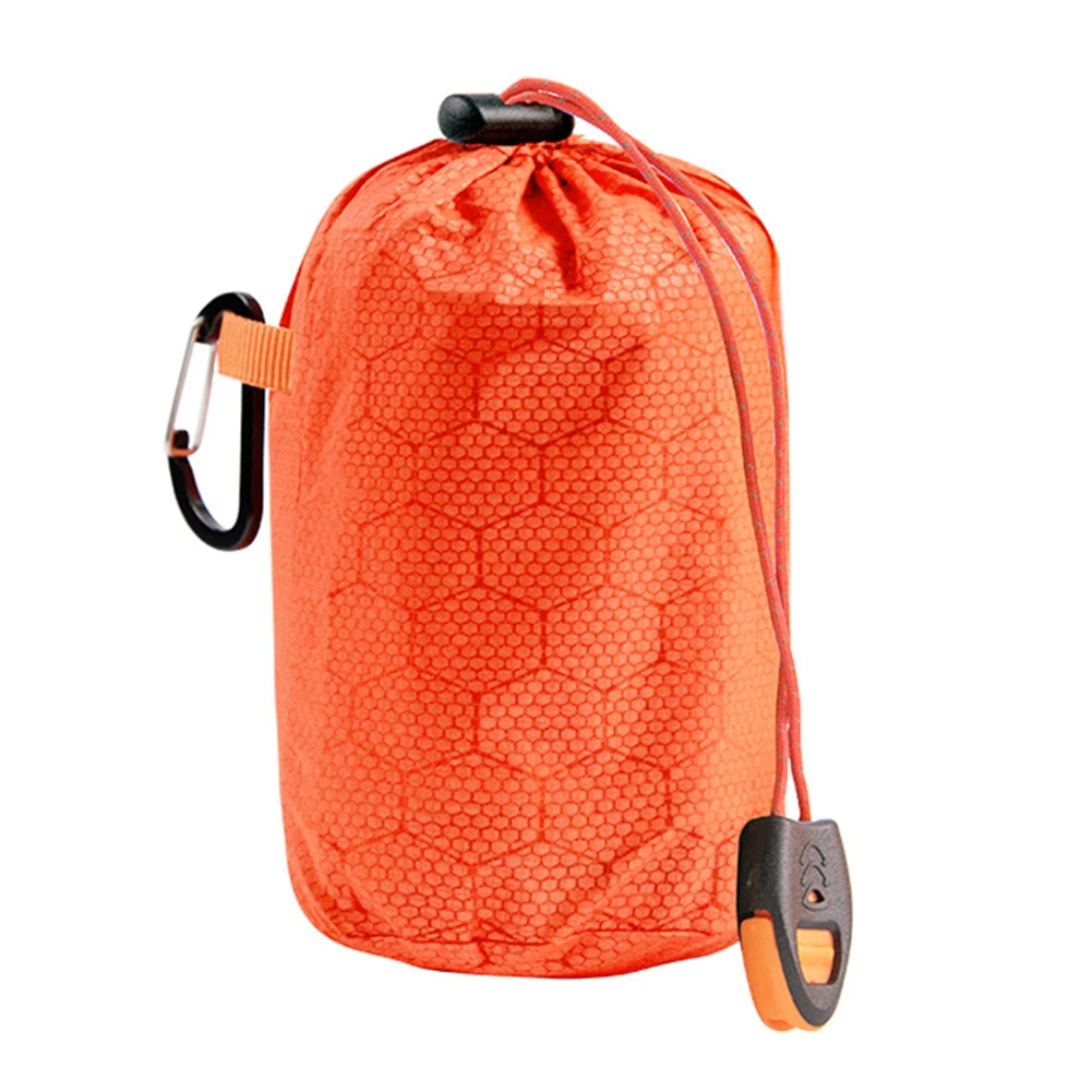 Portable Sleeping Pad Quilt PE Aluminum Film Warm Windproof Survival Blanket Waterproof Camping Outdoor Equipment