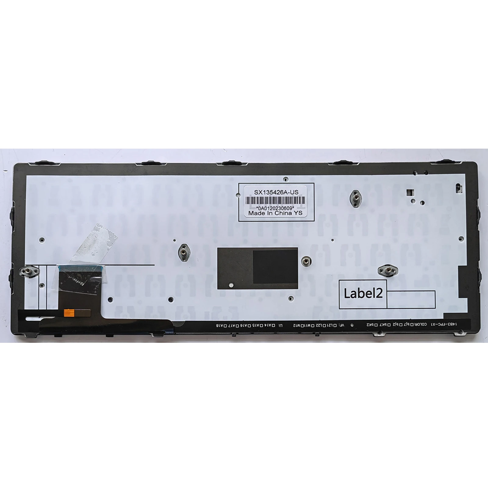 Фото Клавиатура US для HP EliteBook Folio 9470M 9470 9480 9480M 697685-001 №2