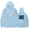 y2k Japan Style SOS Print Women's Hoodie, Long Sleeve Casual Daily Wear Regular 2024 Women Hoodie Fall Winter Sudadera de mujer 5