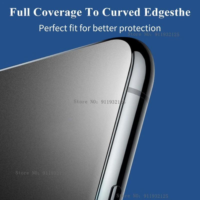 Soft Silicone Matte Hydrogel Film Screen Protector (4-6 Pack)