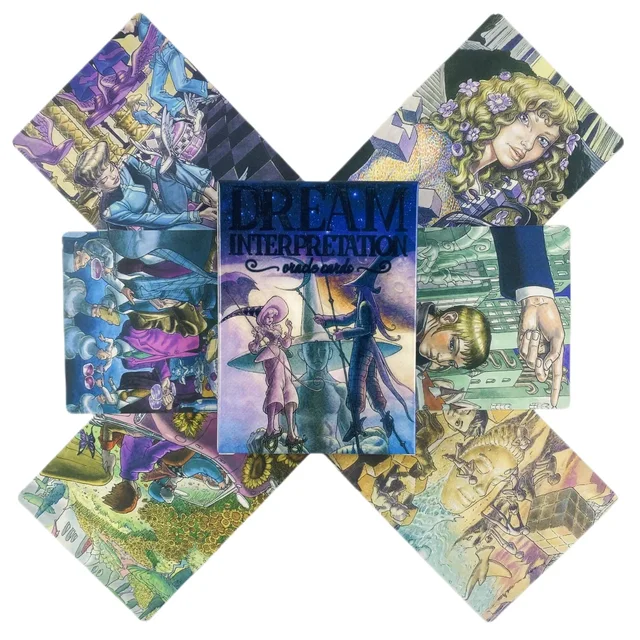 1Pcs Deck Tarot Dream Interpretation Oracle Cards 39 Full Colour Cards Pdf Instructions Paperback Tarot Card Game 4