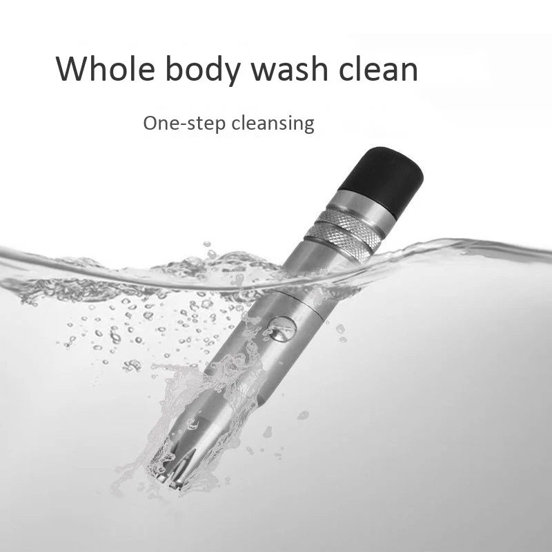 New Stainless Steel Manual Nose Trimmer for Shaving Nose Ear Hair Trimmer Shaver Face Care for Men Washable Device 5