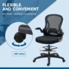 Drafting Chair, Tall Ergonomic Mesh Office Chair for Standing Desk 4