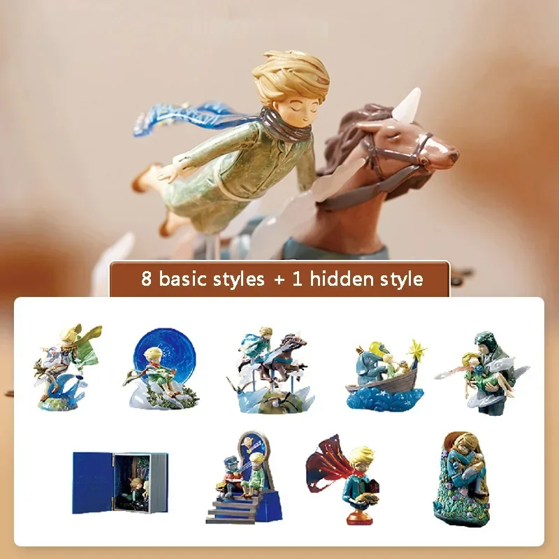 

Фигурка героя из серии оригинальный Маленький принц навсегда воображение милые игрушки Коллекционная модель для девочек подарок на день рождения Рождество
