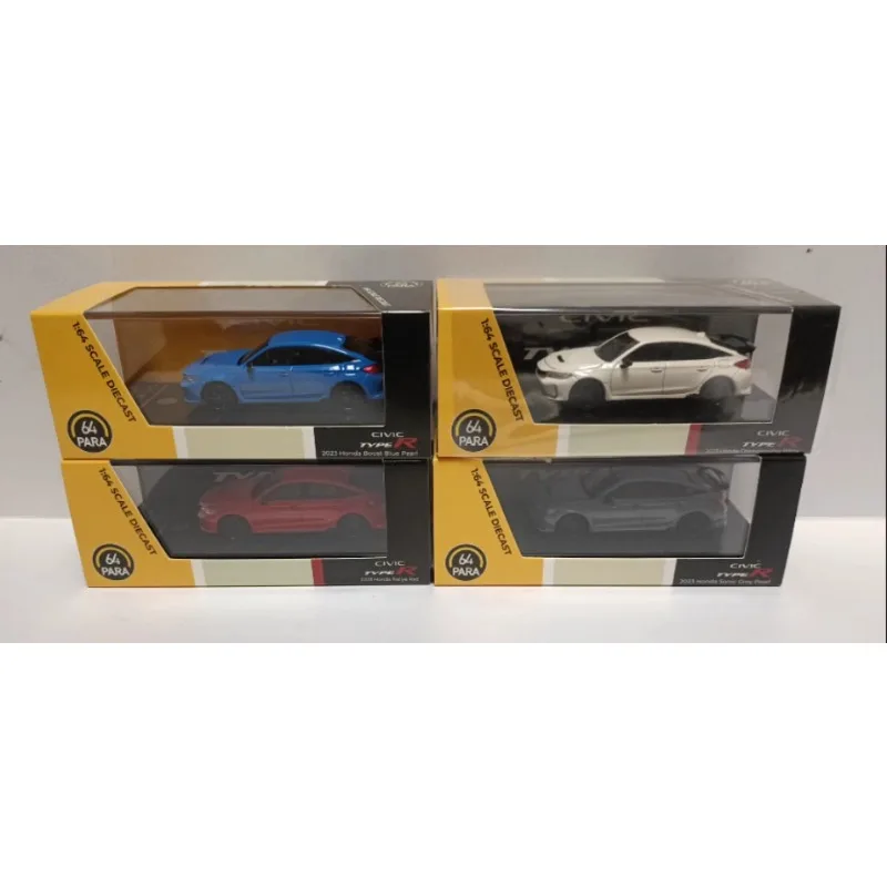 

Литье под давлением в масштабе 1:64 Honda Civic Тип R FL5 Классическая Коллекционная модель 2023 Civic из сплава, демонстрационные игрушечные украшения, подарки