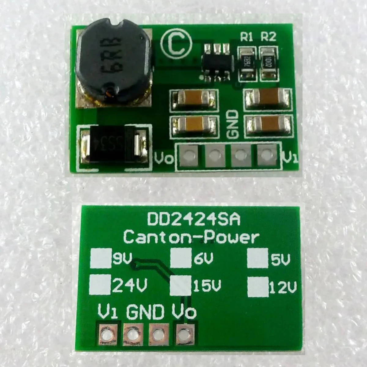 

DD2424SA 10PCS 12W DC-DC Converter Boost 3.7V 5V 9V 12V to 15V Power Supply UPS Module for Modem Router