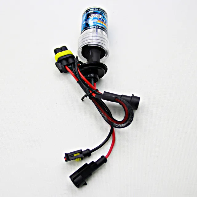 2 шт. 35 Вт HID ксеноновые лампы 6000K HID ксеноновые лампы для фар 20000LM H4 H3 H1 H11 H7 9006 HB4 9005 HB3 12 В автомобильные фары 4