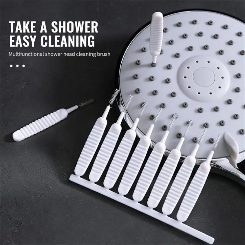 

10/20pcs Bathroom Shower Head Cleaning Brush Anti-clogging Small Brush Multi-purpose Mobile Phone Faucet Gap Cleaning Tool