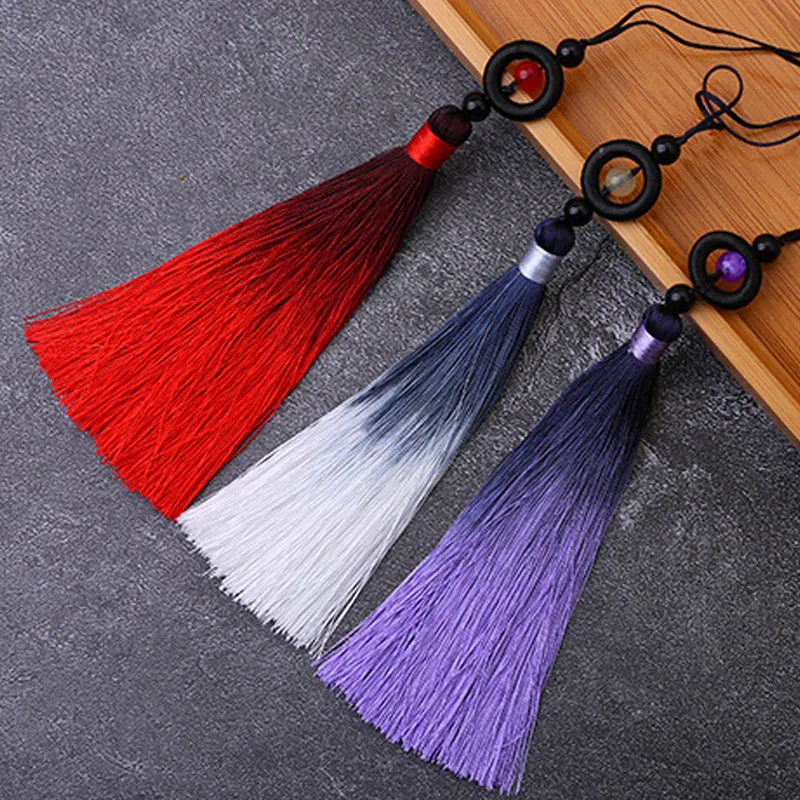 1PC Transfer Bead Gradient Tassel Silky Handmade Tassels with Loop for DIY  Crafts Bookmark Tassel Jewelry Making Accessories New - AliExpress