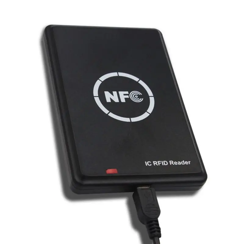 A55T IC RFID 카드 리더 RFID 복사기 복제기 스마트 카드 리더/라이터 13.56Mhz 암호화 프로그래머