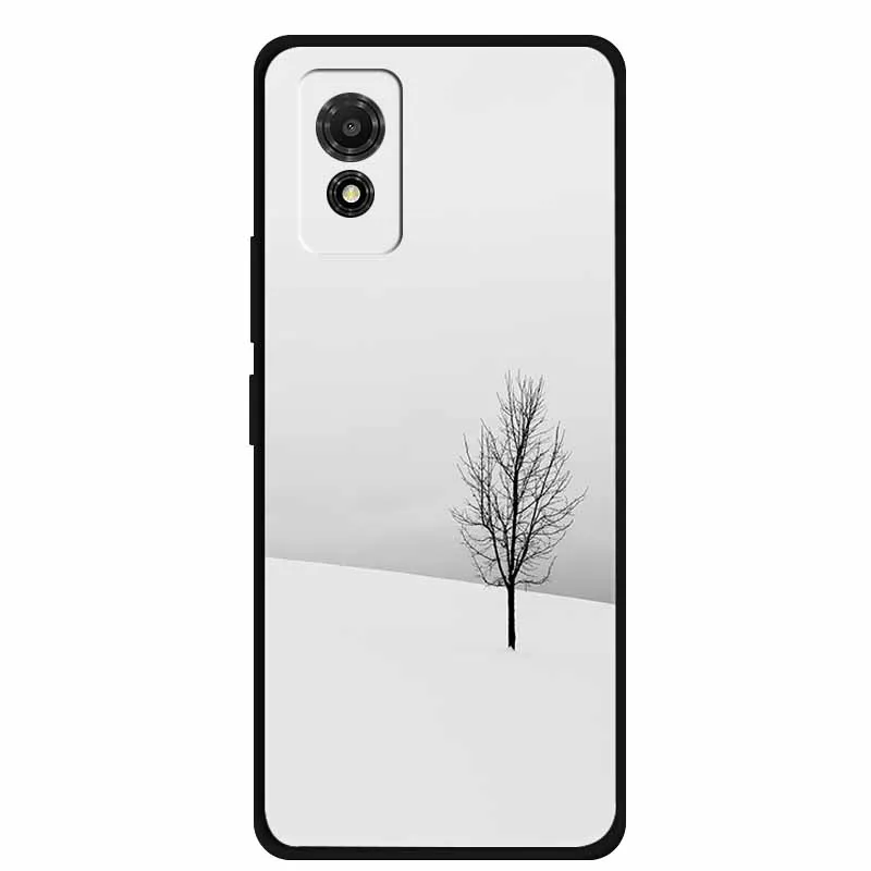 Artistic Cat Silicone Protective Phone Case - Stylish & Durable Bumper Protector