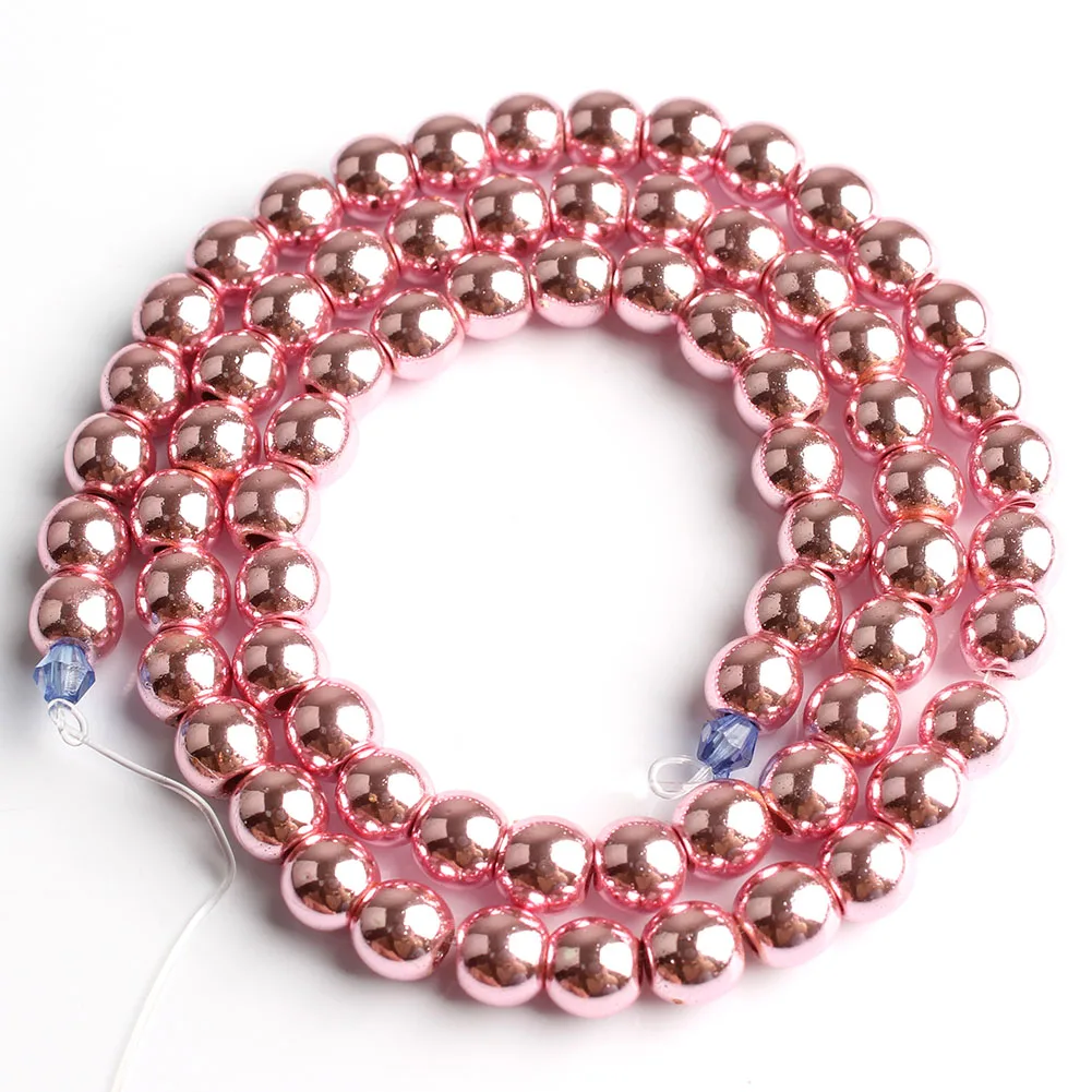 Gold Plated Natural Hematite Irregular Beads