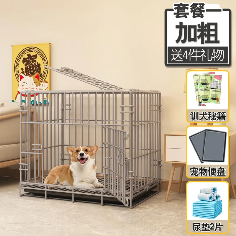thumbnail image 1 of Jaula portátil para gatos de interior, ultra pequeña, plegable, para gatos, jaulas grandes, suministros para gatos, jaula de lujo para exteriores para perros, 1 of 5