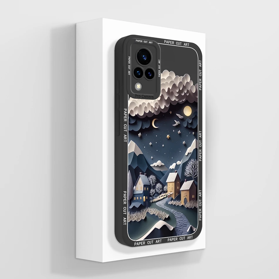 Premium Soft Liquid Silicone Phone Case - Full Coverage Anti-Drop Protection