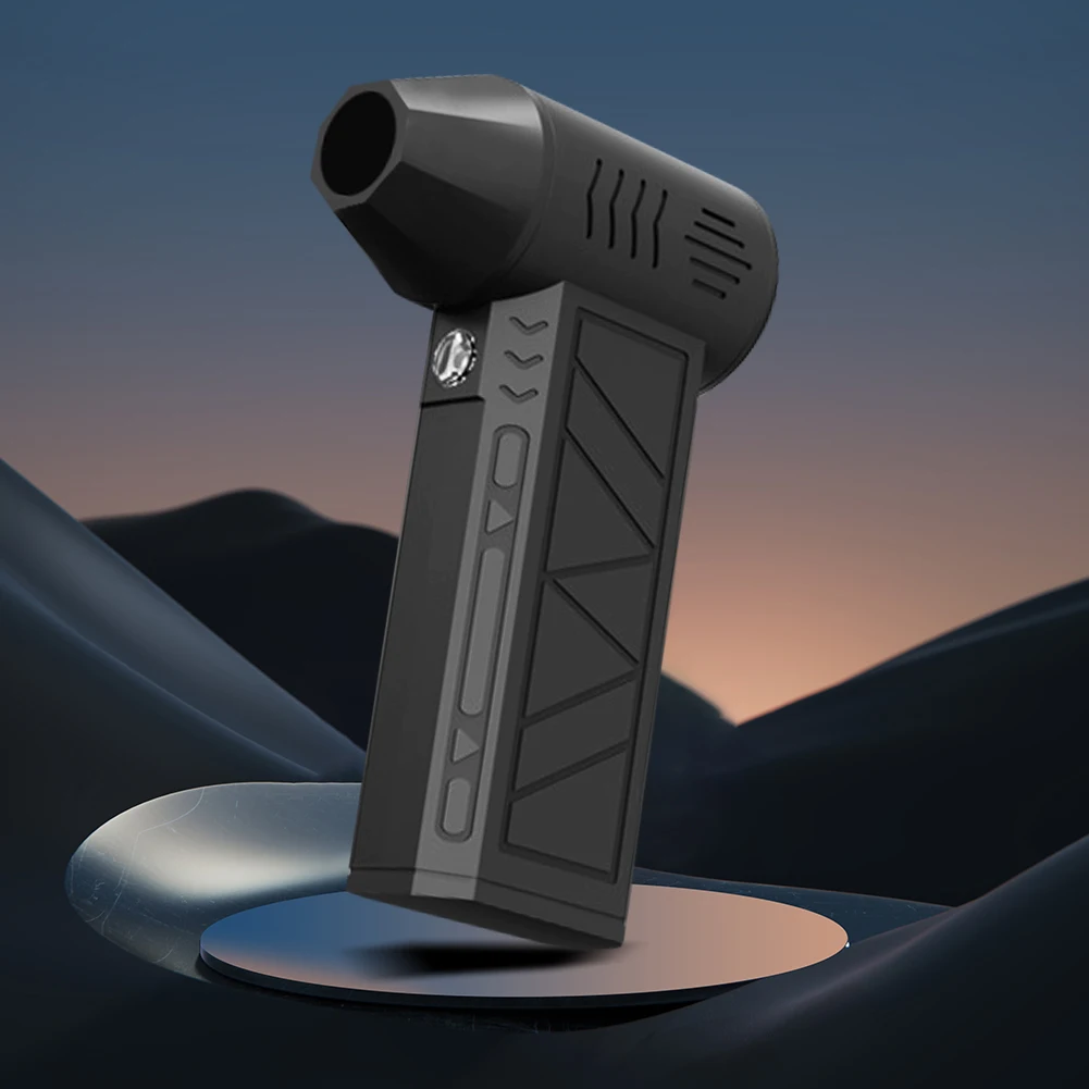 Mini  Fan Rechargeable Electric Air Duster with Light Air Blower Violent Blower for Computer Keyboard Outdoors Car Home