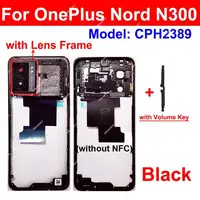 Middle Frame Housing For OnePlus 1+ Nord N20 N20Se N30 N100 N200 N300 Nord CE2 Lite CE3 Lite Middle Housing Bezel Plate Parts 5