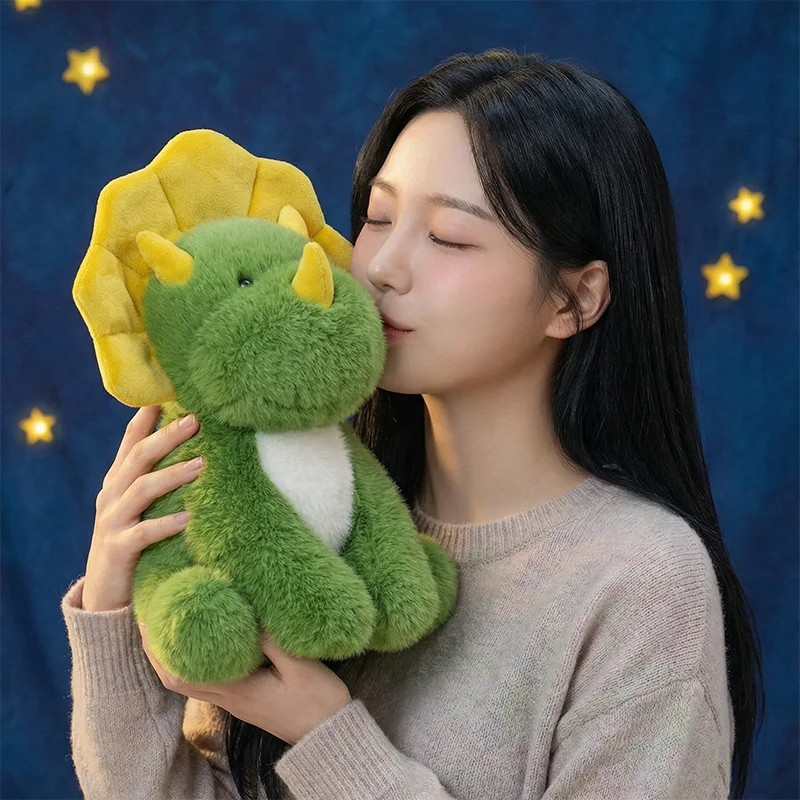 Triceratops Dinosaur Plush 2
