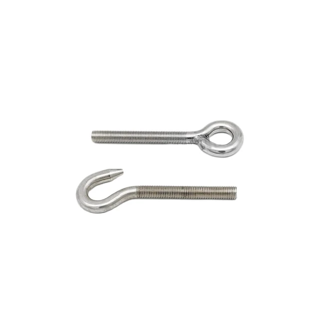 20 Pieces M3/M4/M5 Stainless Steel Eye Screws Hooks Self-tapping Screws  Hooks Ring Metal Cup Hooks Screw-in Hanger - AliExpress