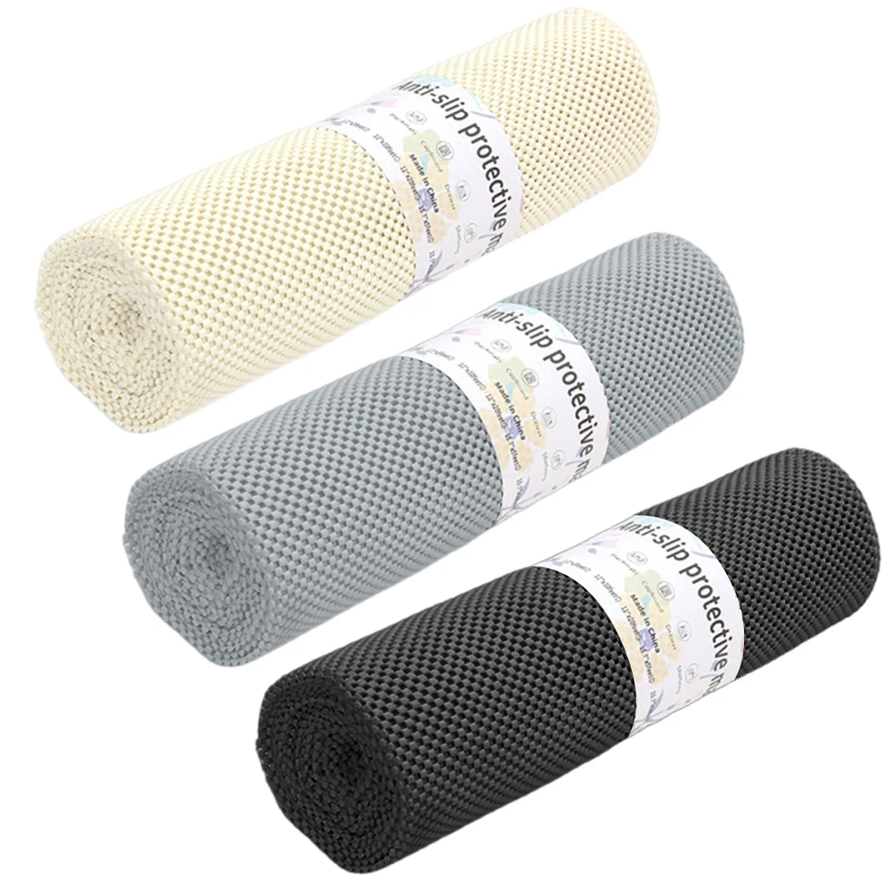 Multipurpose Non-Slip Mat 150X30CM Shelf Drawer Liners Waterproof Anti Slip Rug Gripper Roll PVC for Drawers Shelves Tray Table