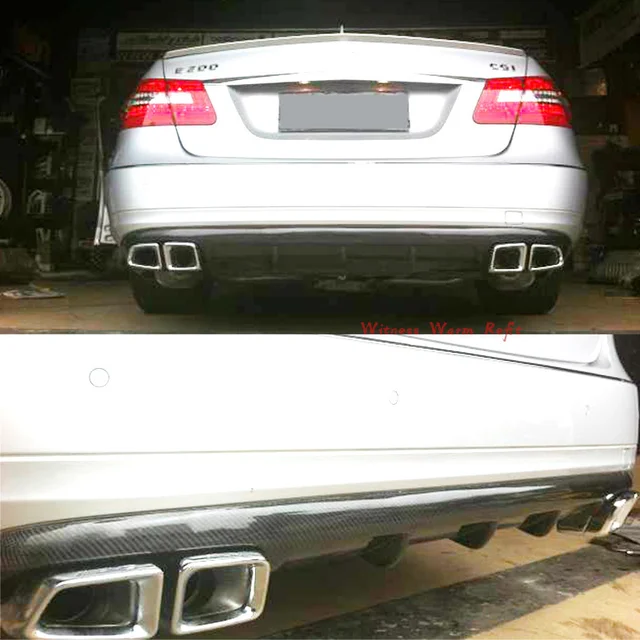 Mercedes W212 E350 E550 E63 AMG DTM Carbon Fiber Rear Diffuser