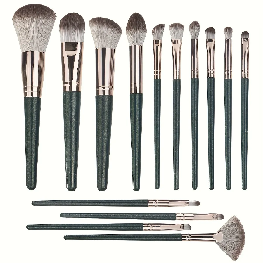 Makeup Brush Set with Travel Pouch