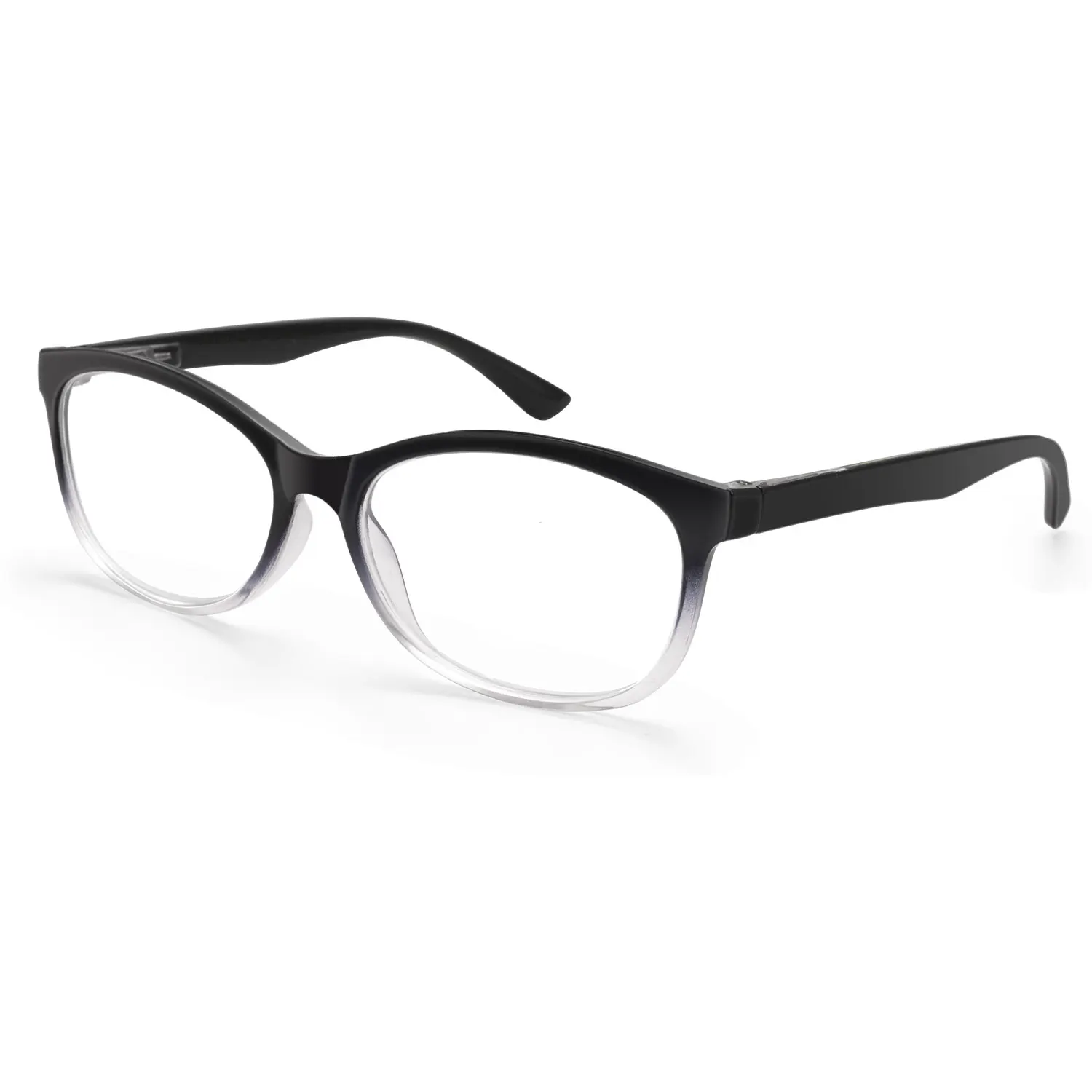 Detalhe do óculos de leitura multifocal degradê